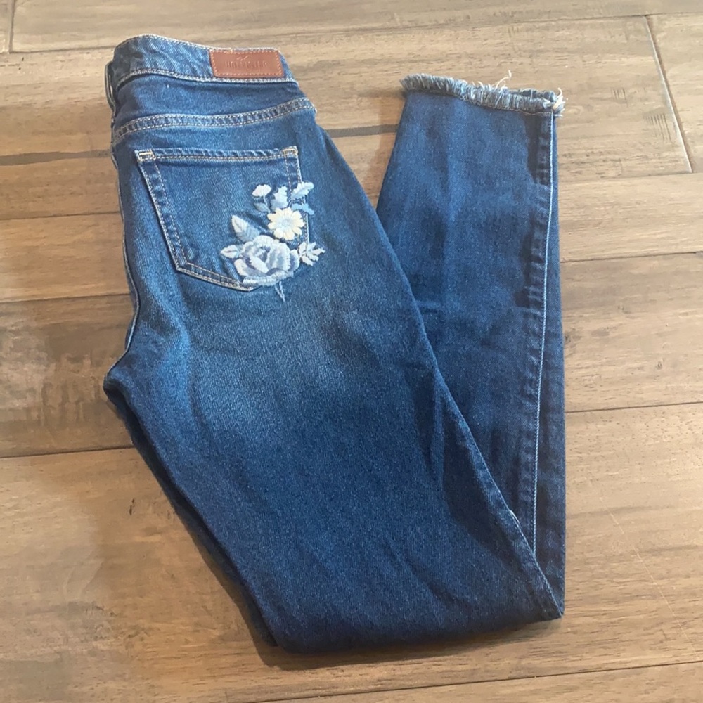 Hollister Low Rise Super Skinny Stretch Jeans Sz 0